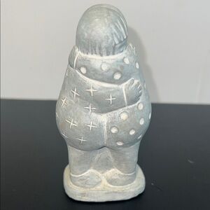 Vintage 1999 Isabel Bloom Children Hugging Elegant Gray Art Sculpture